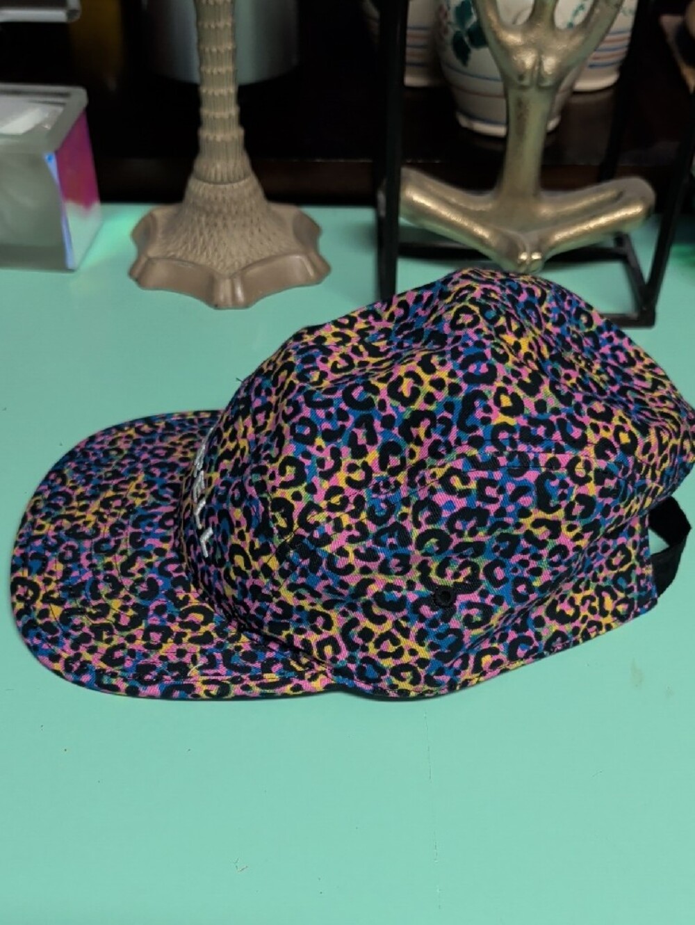 Merrell Multicolor Leopard Print 5-Panel Cap - Picture 5 of 6